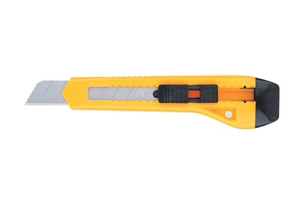 Deli No.2061 Large Plastic Handle Heavy-Duty Utility Knife 18mm Blade